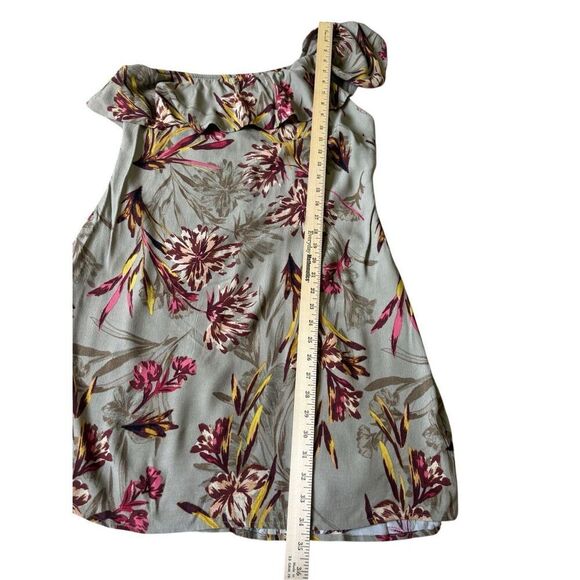 Astr The Label One Shoulder Mini Dress Multi Island Floral size L - Picture 5 of 10